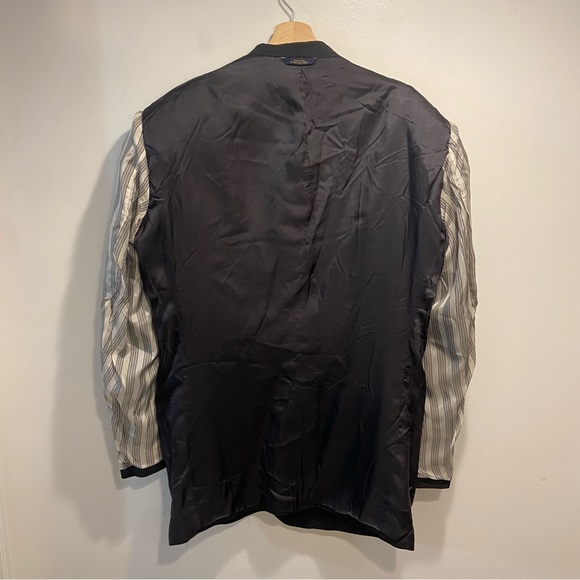 Brooks Brothers Gray Wool Brooksease USA Made Sport Coat Blazer Men’s 45L *NOTE - Picture 4 of 11